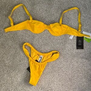 Yellow Bikini Set